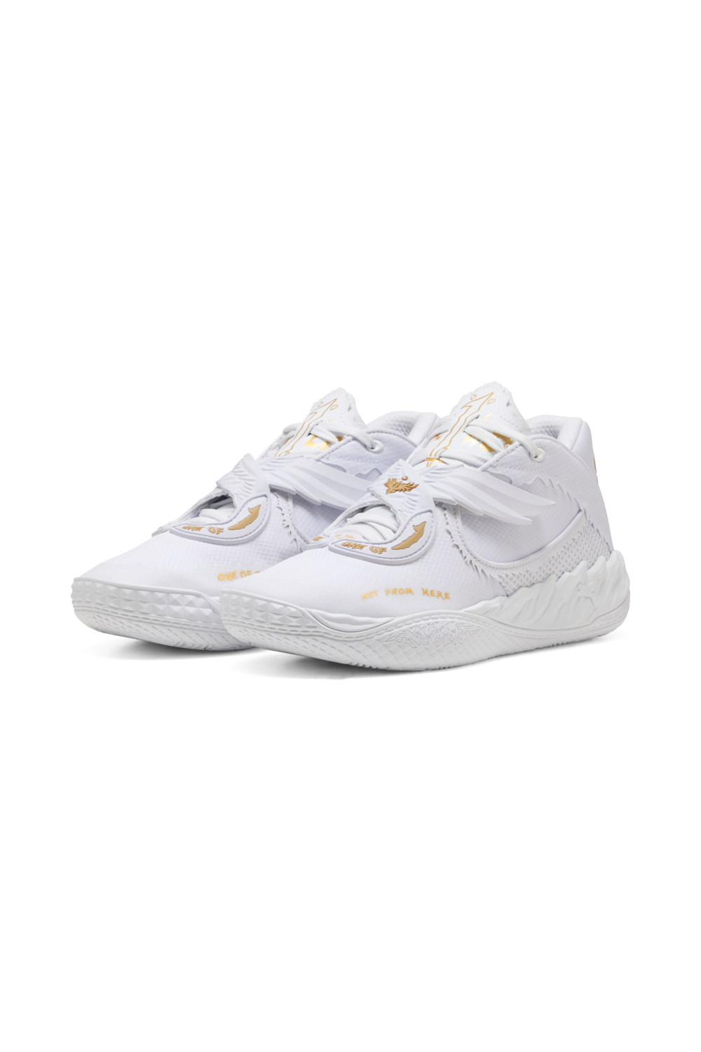 תמונת תקריב של נעלי כדורסל MB.05 מיסט פומה X מלו