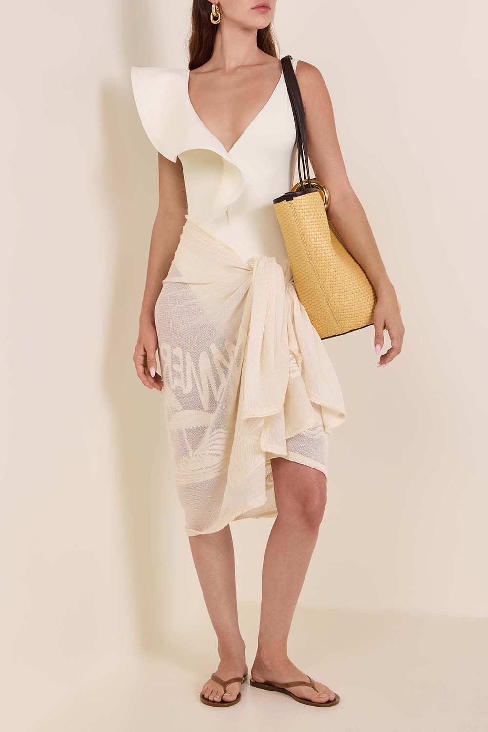 תמונת דוגמן קידמית של כפכפי אצבע