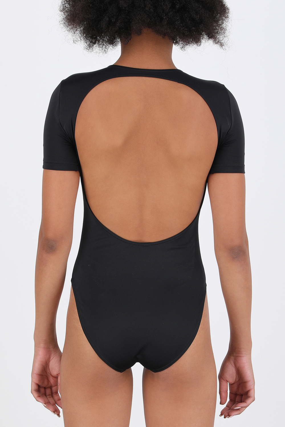 nike open back swimsuit