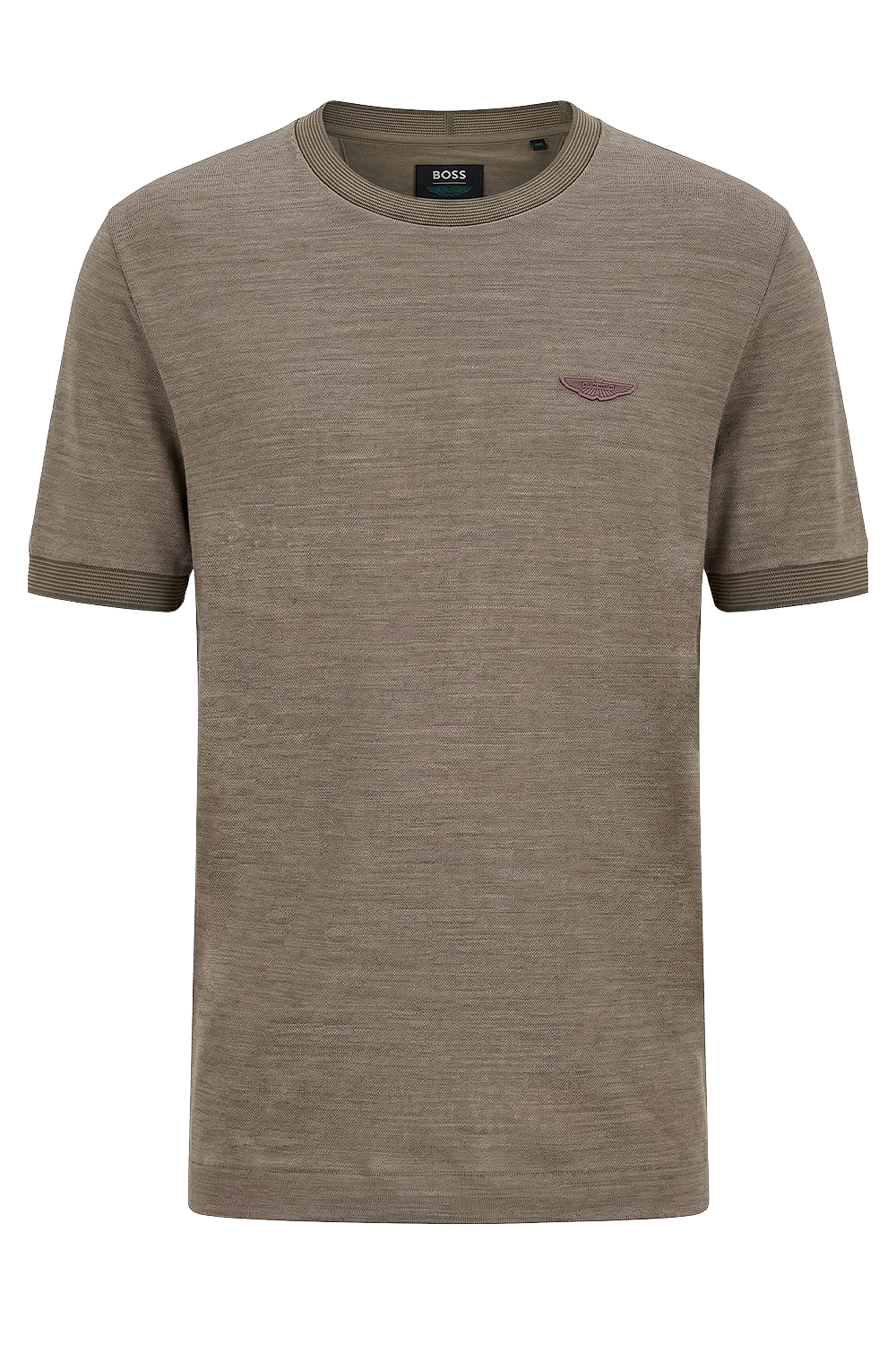 תמונה קידמית של חולצת טי בוס X אסטון מרטין