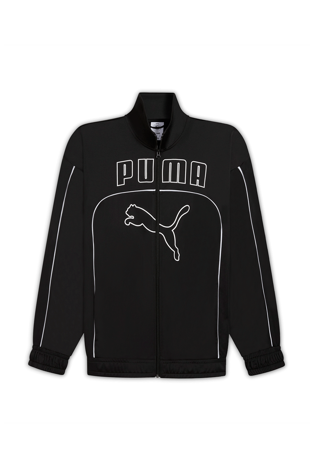 תמונה קידמית של ז'קט בגזרה משוחררת