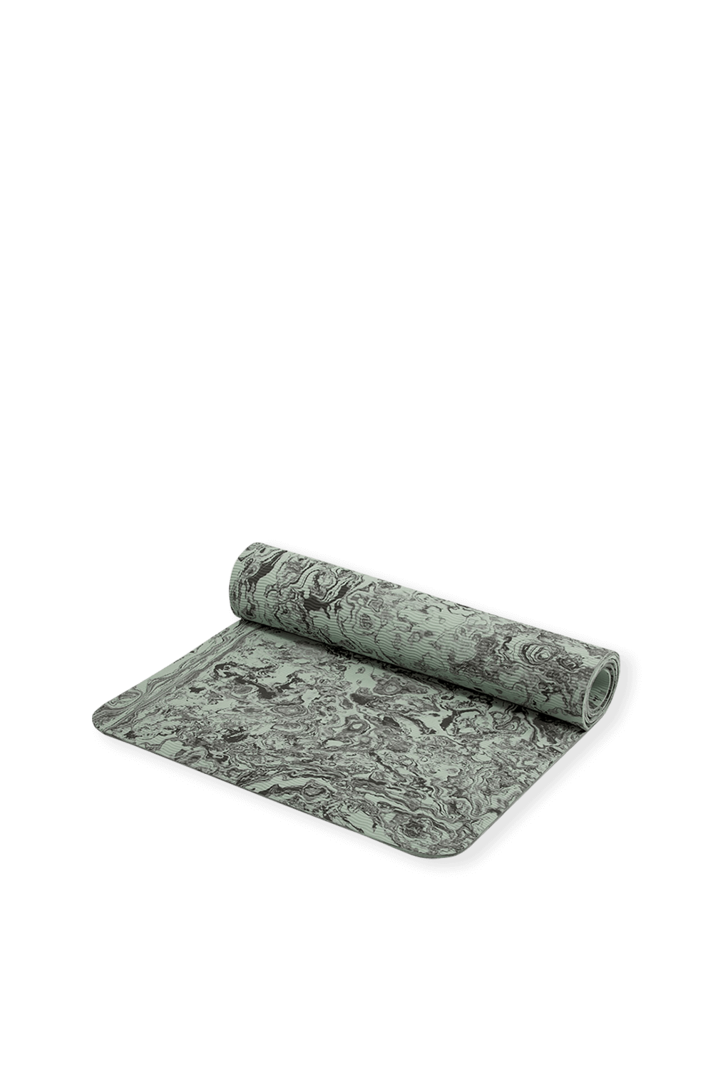 Premium Studio Yoga Mat in Green and Black image number null PUMA