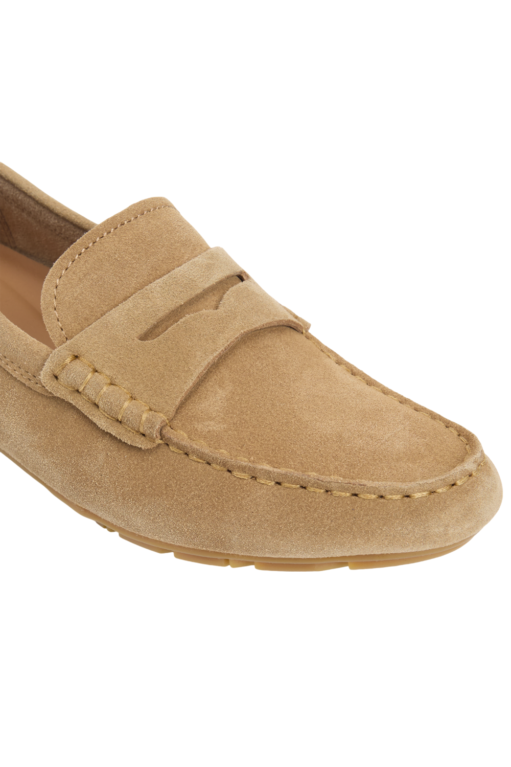 תמונת פנים של נעלי מוקסינים