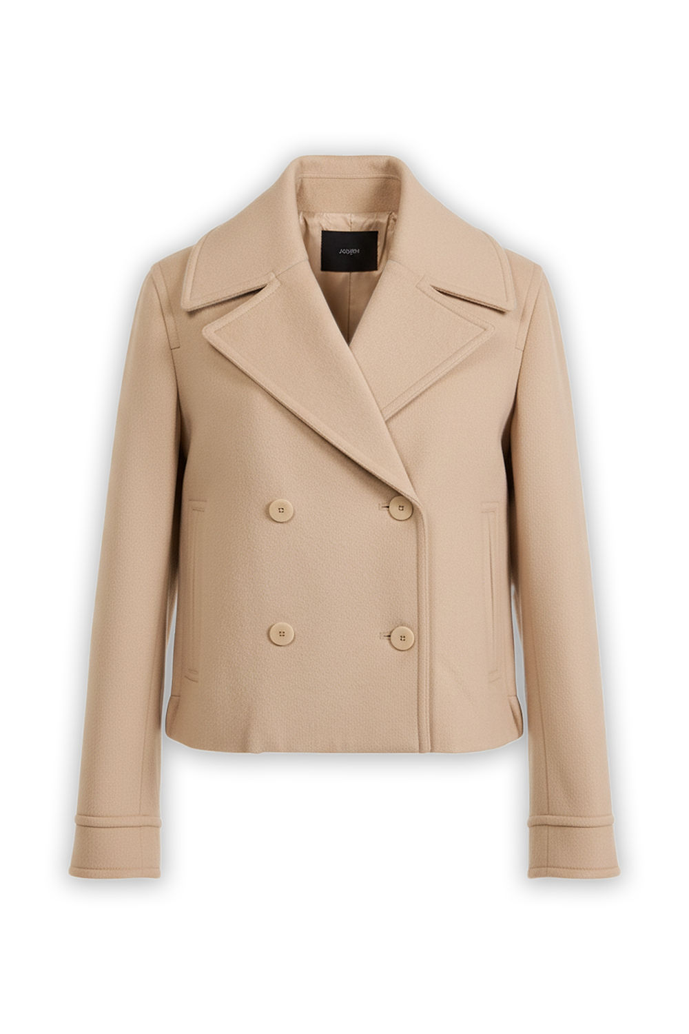 תמונה קידמית של ז'קט צמר וקשמיר