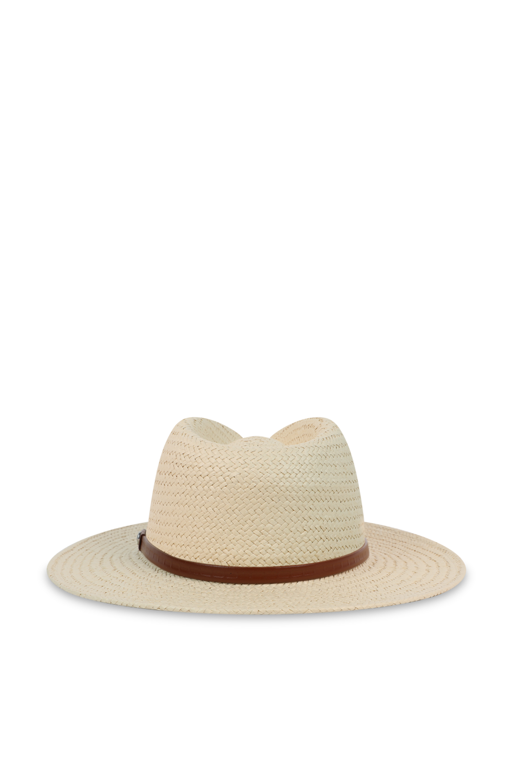 תמונה אחורית של כובע קש פדורה