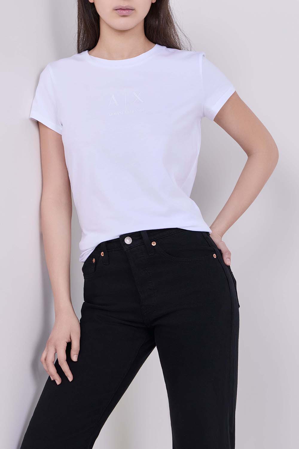 תמונת דוגמן קידמית של חולצת טי