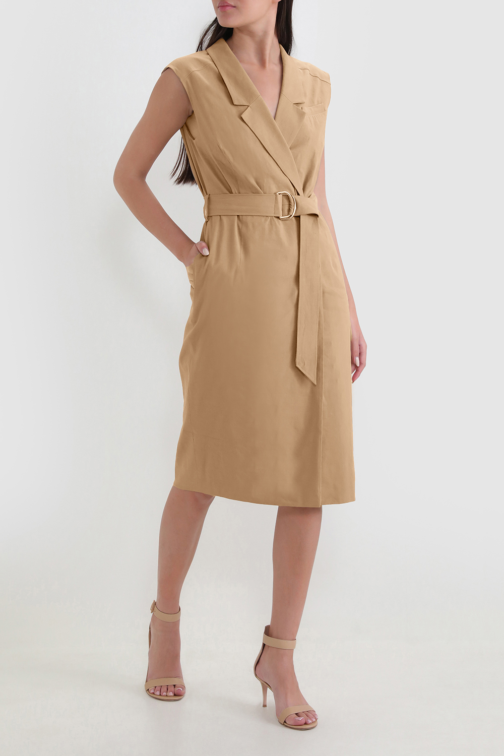 תמונת דוגמן קידמית של שמלת מידי