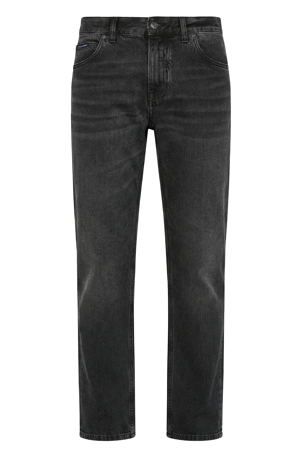 תמונה קידמית של מכנסי ג'ינס