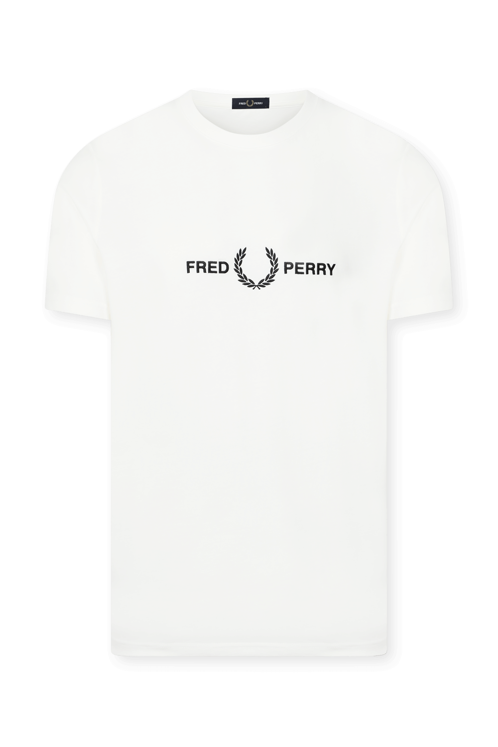 חולצת טי עם הדפס בגב FRED PERRY