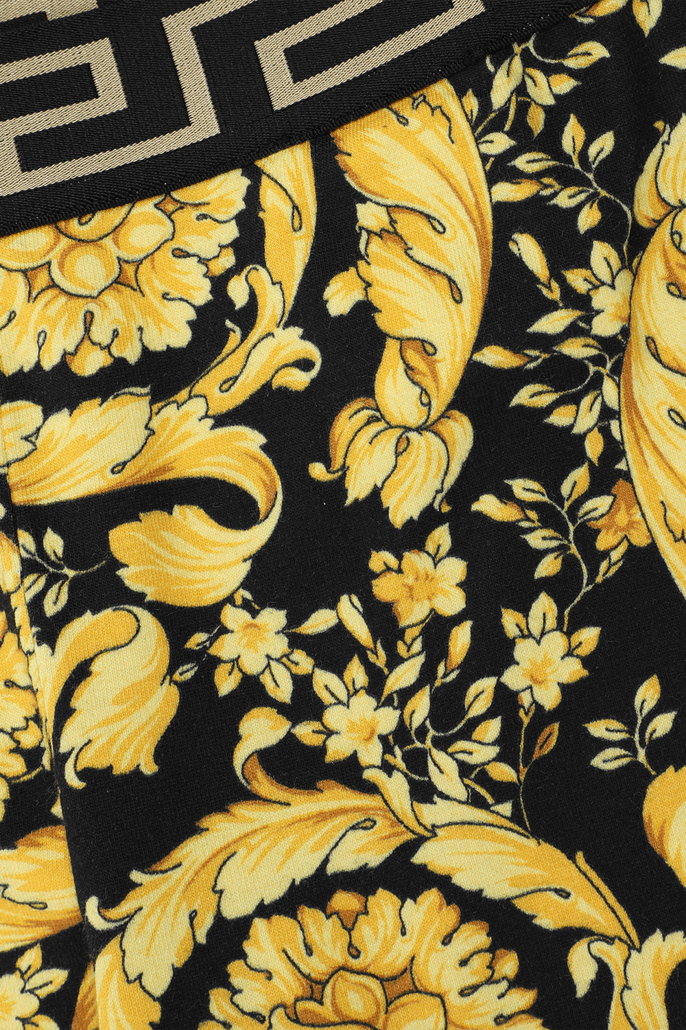 תמונה אחורית של מכנסי טייץ בהדפס בארוק - גילאי 4-6