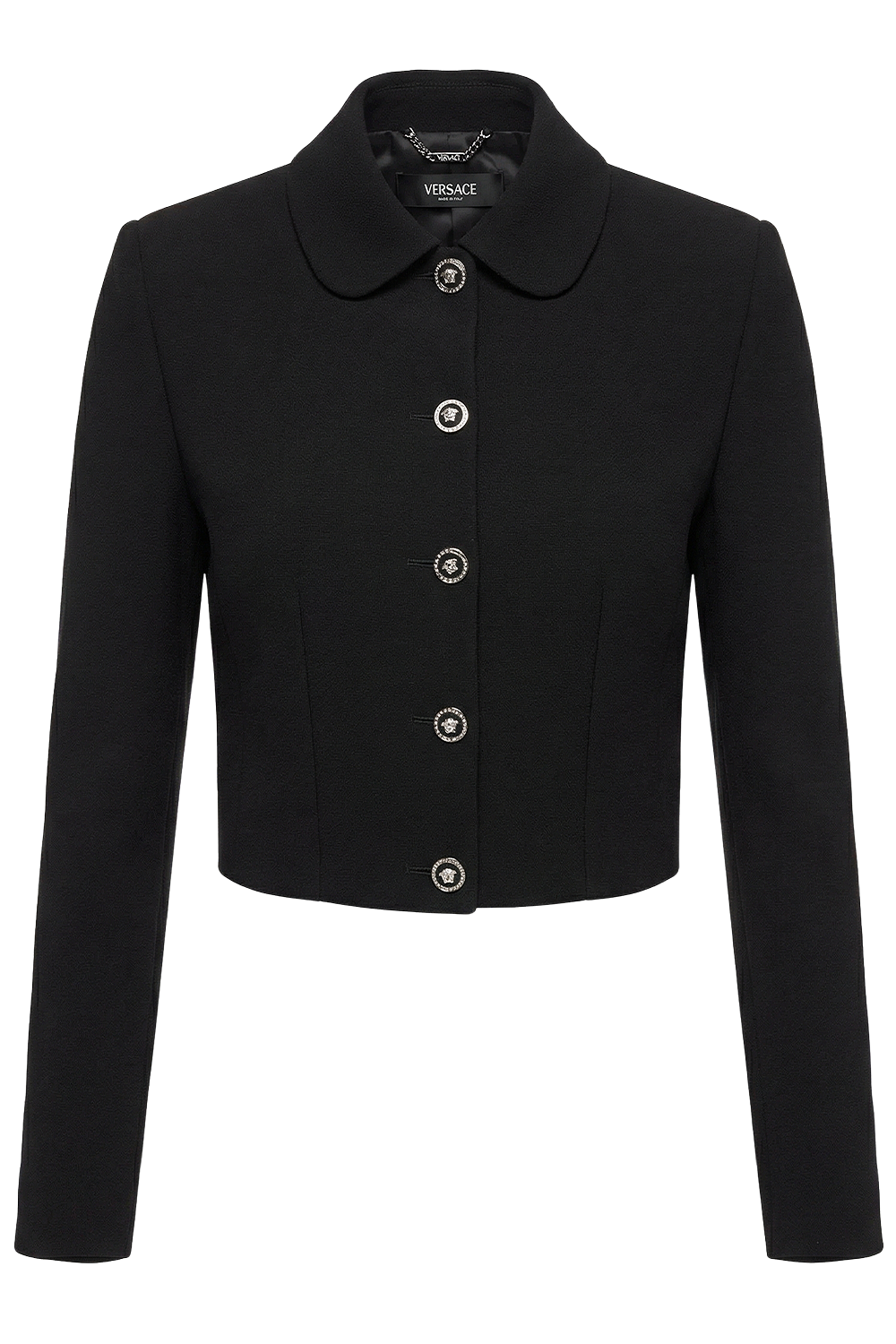 תמונה קידמית של ז'קט מכופתר