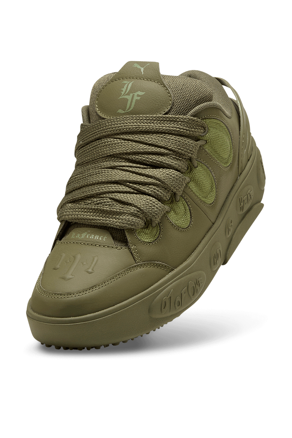 תמונת תקריב של פומה X מלו נעלי סניקרס לה פראנס