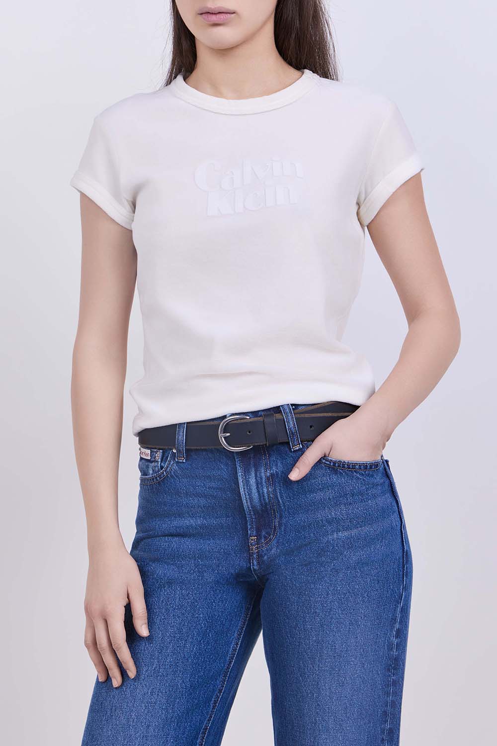 תמונת דוגמן קידמית של חולצת טי