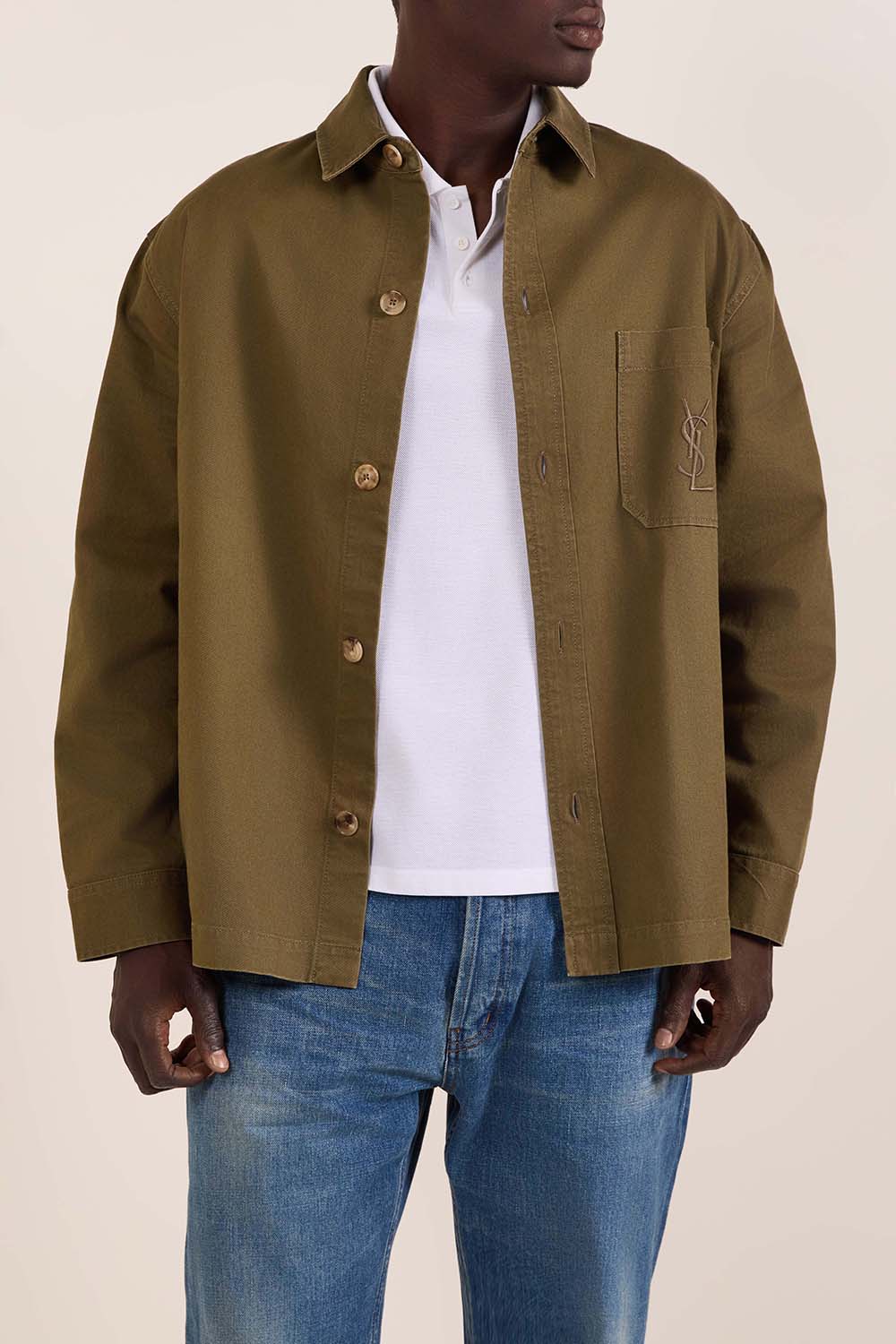 תמונת דוגמן קידמית של חולצת-ז'קט