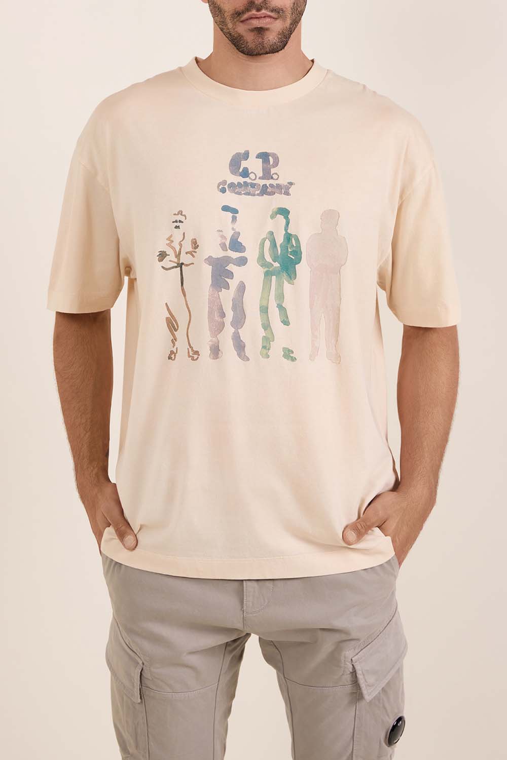 תמונת דוגמן קידמית של חולצת טי