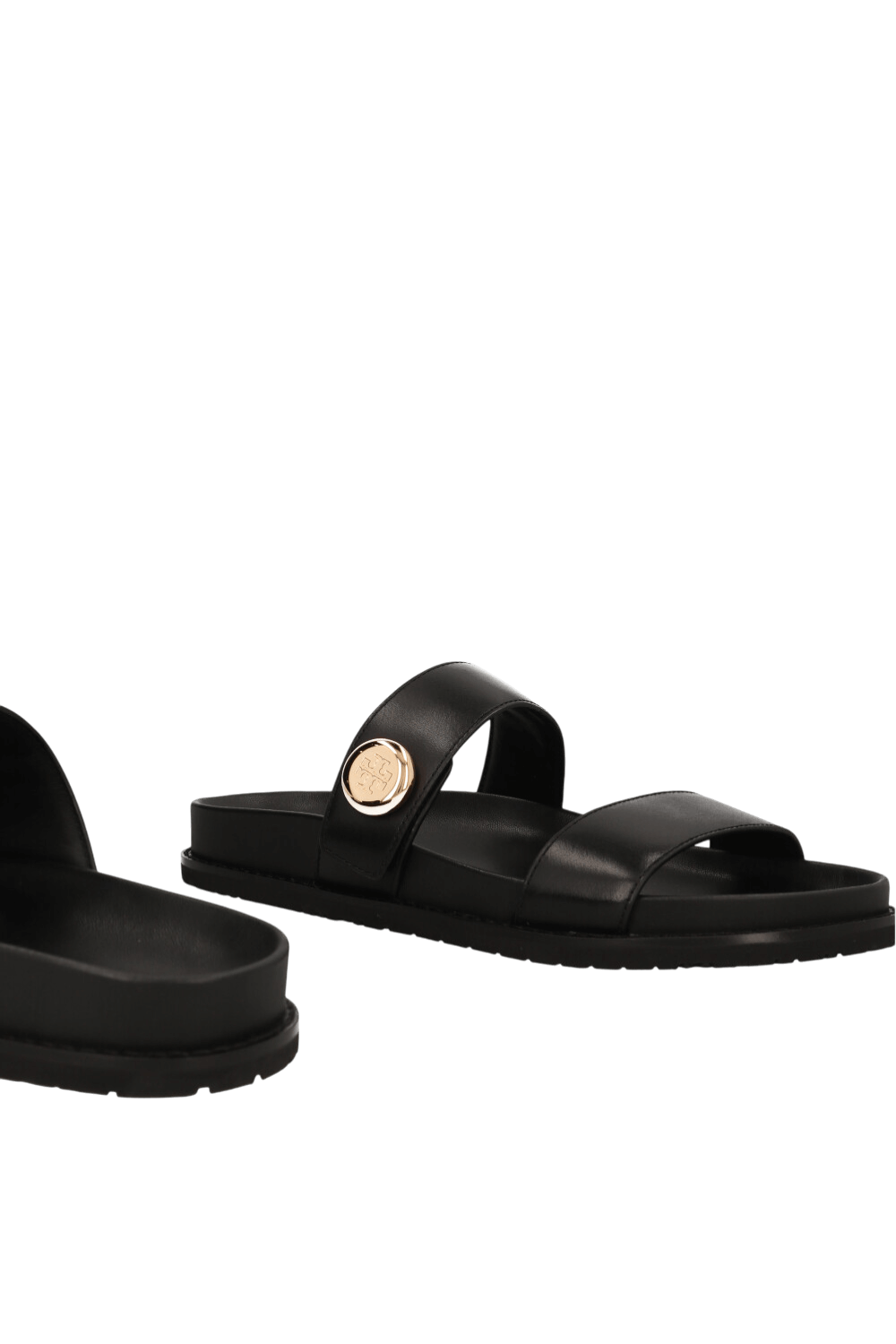 תמונת תקריב של סנדלי סלייד