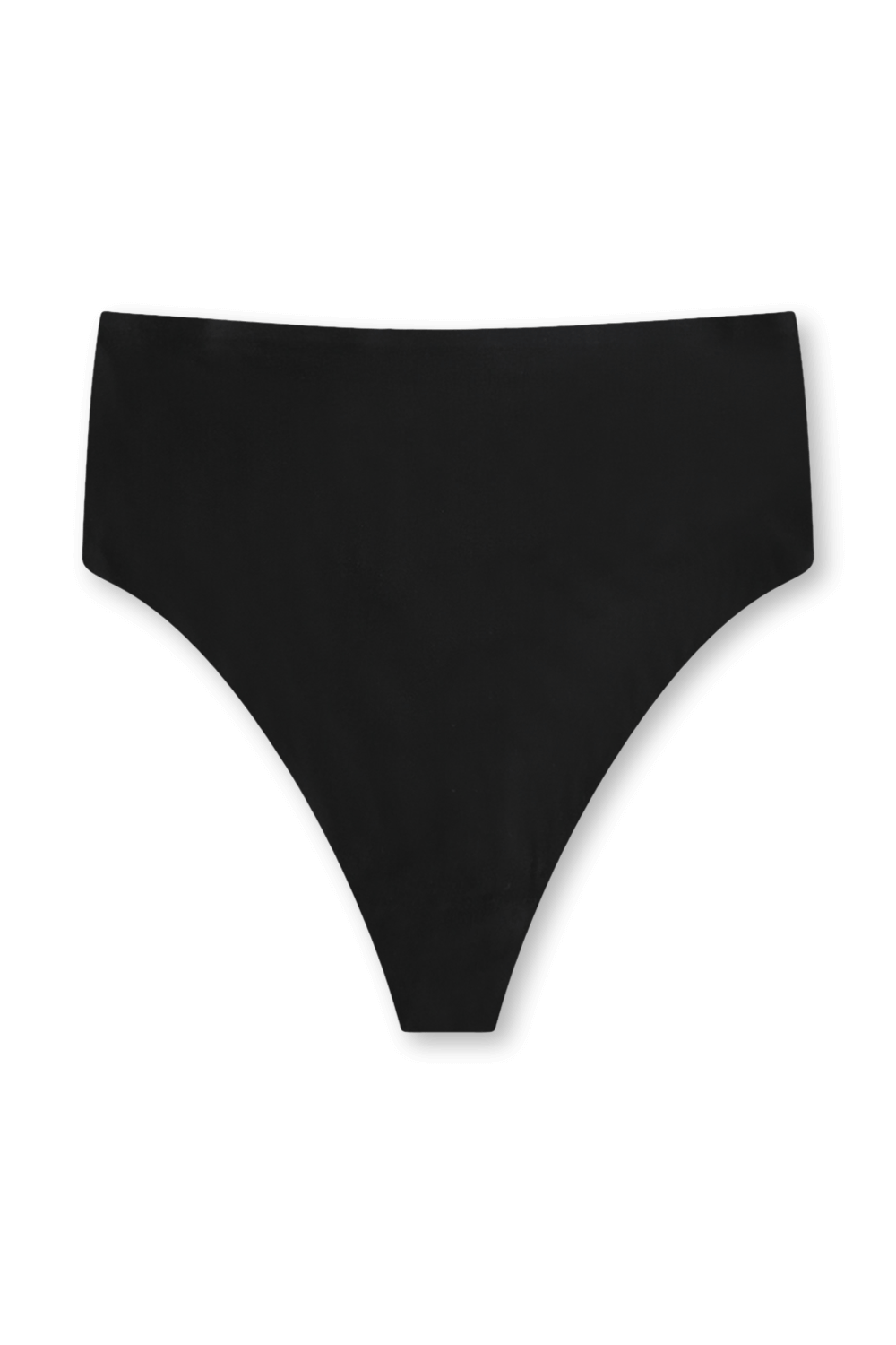 תמונה אחורית של Nulu Dipped-Waist Thong Underwear 3P