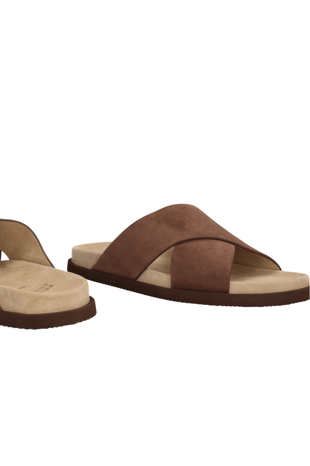 תמונת תקריב של כפכפי סלייד קרוסאובר