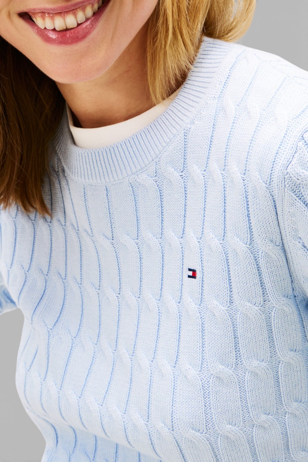 תמונת תקריב דוגמן של סריג