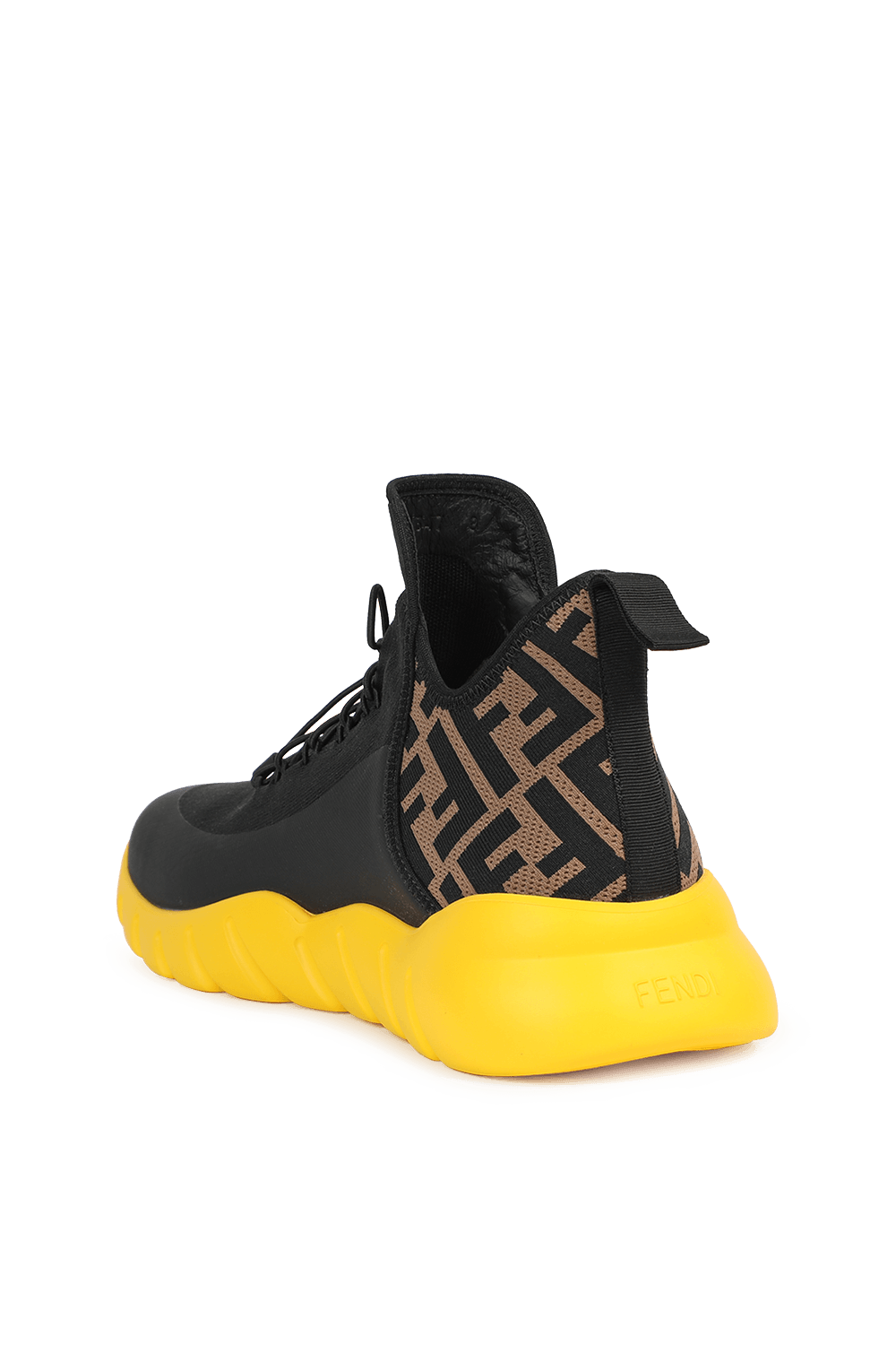 תמונה אחורית של Black Sneakers High-Tops