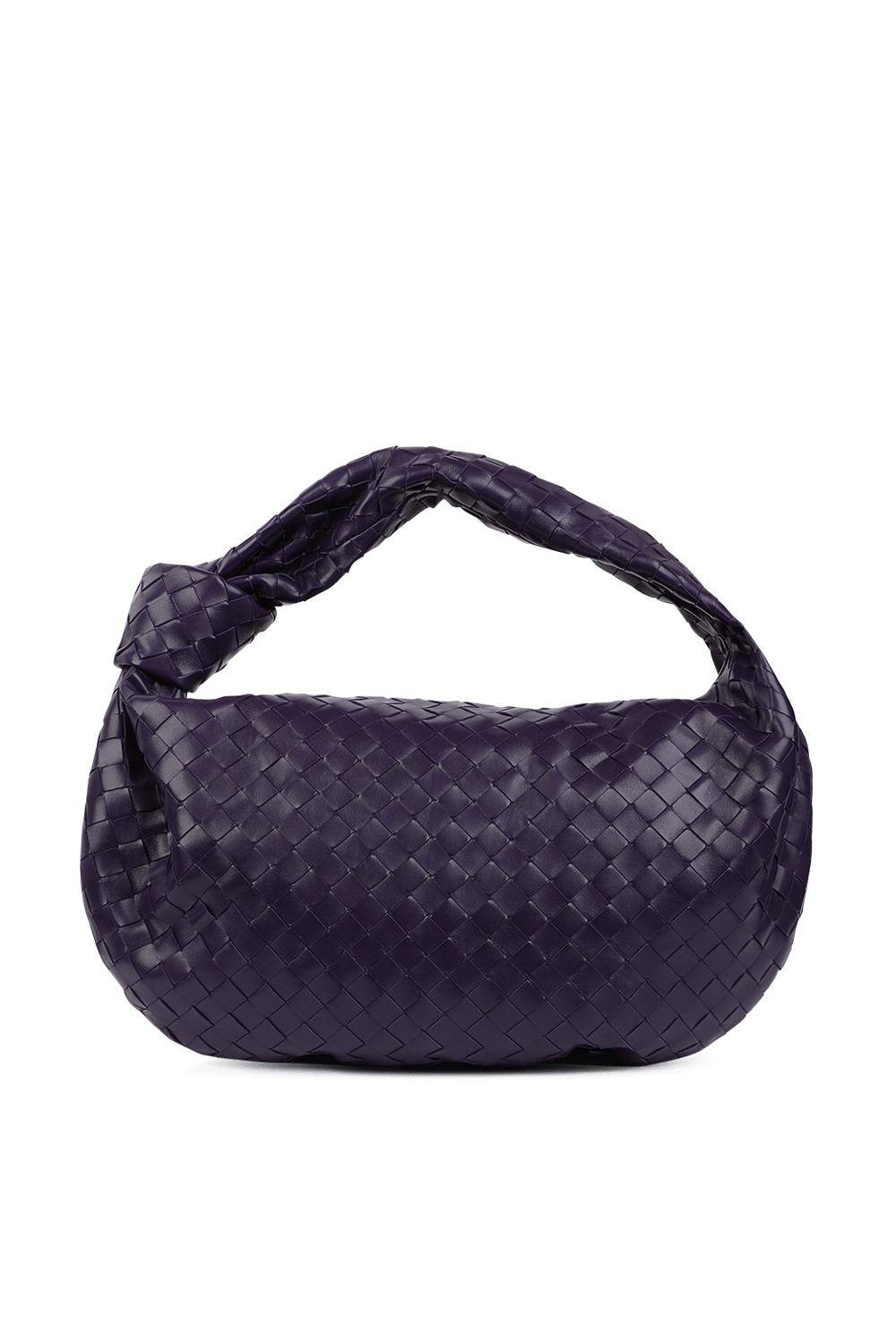 Small Jodie Leather Bag in Purple BOTTEGA VENETA