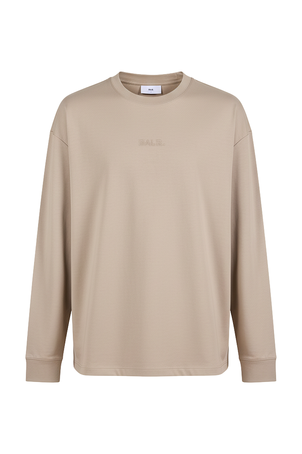 תמונה קידמית של חולצת טי ארוכה אוברסייז