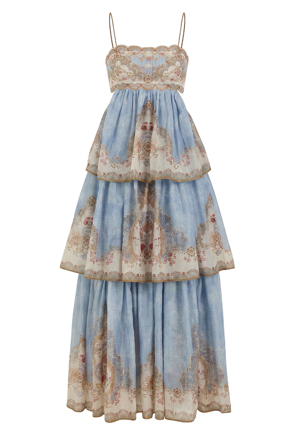 תמונה קידמית של שמלת מקסי