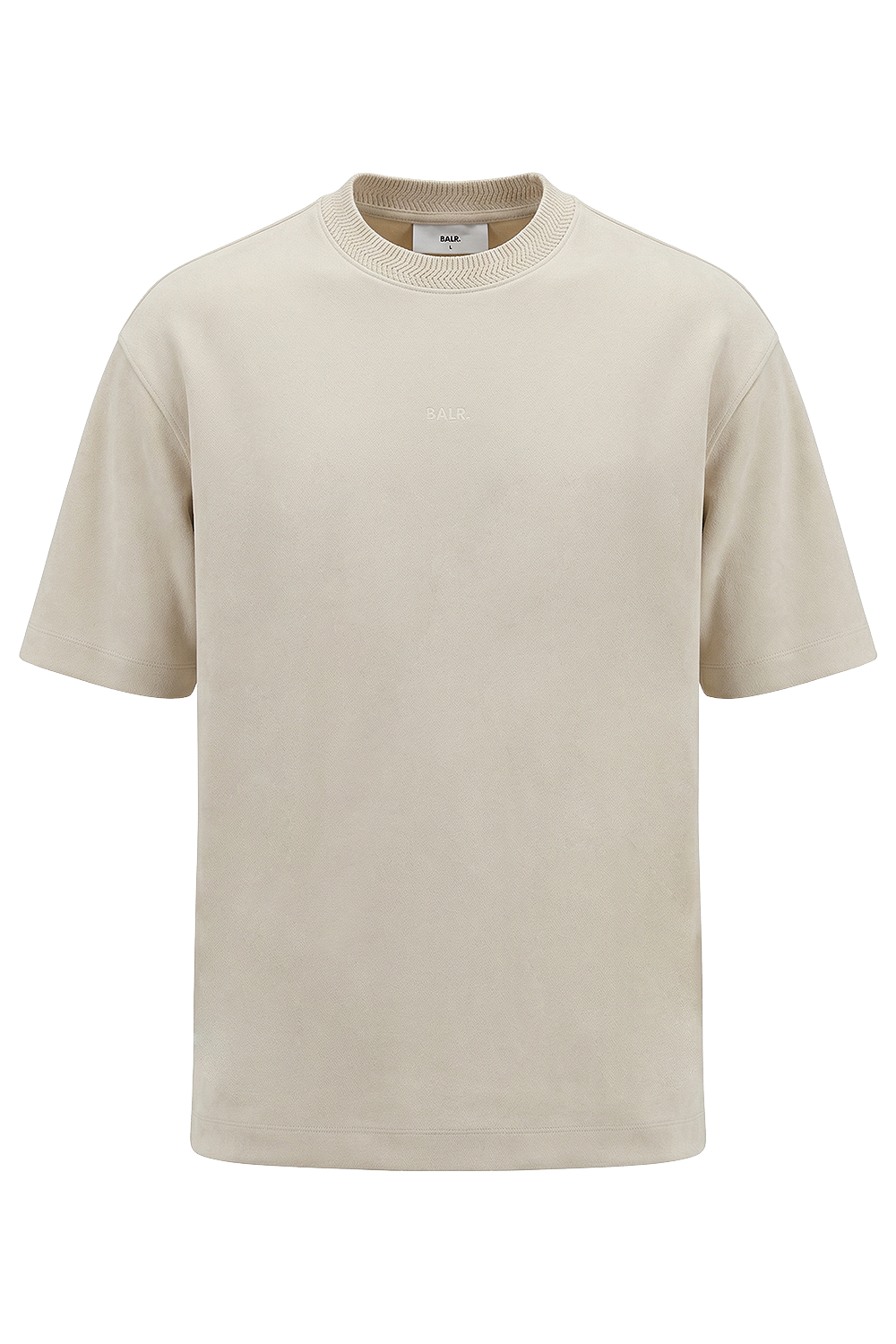 תמונה קידמית של חולצת טי אוברסייז