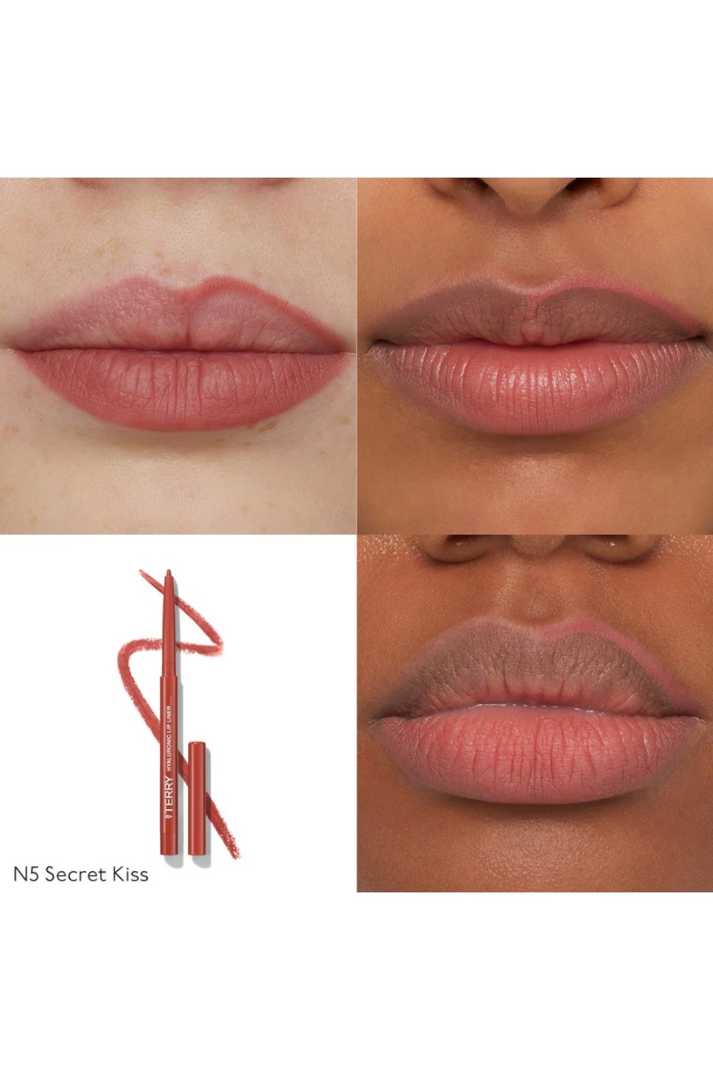 תמונת תקריב של Hyaluronic Lip Liner N5