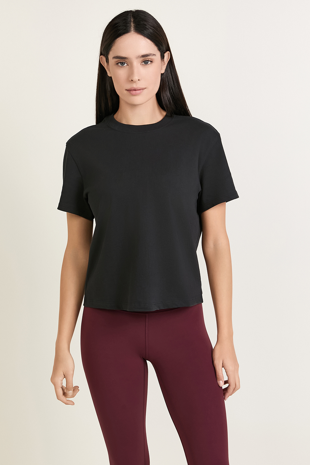 תמונת דוגמן קידמית של Relaxed-Fit Cotton Jersey T-Shirt