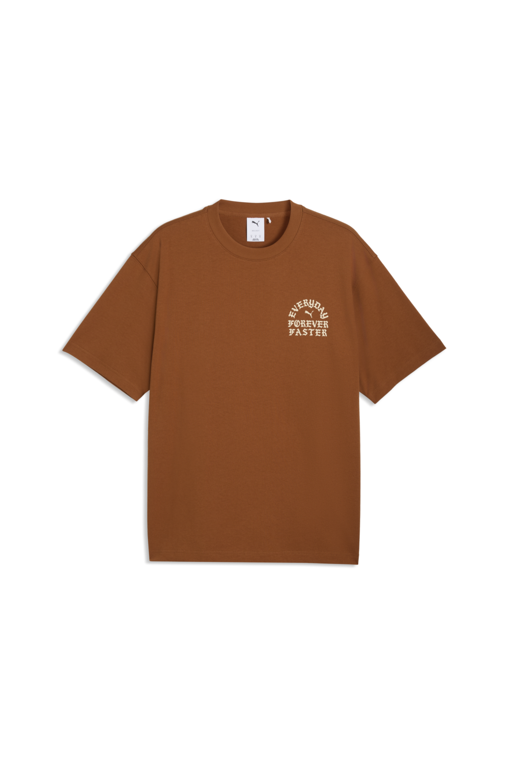 תמונה קידמית של חולצת טי בגזרה ישרה