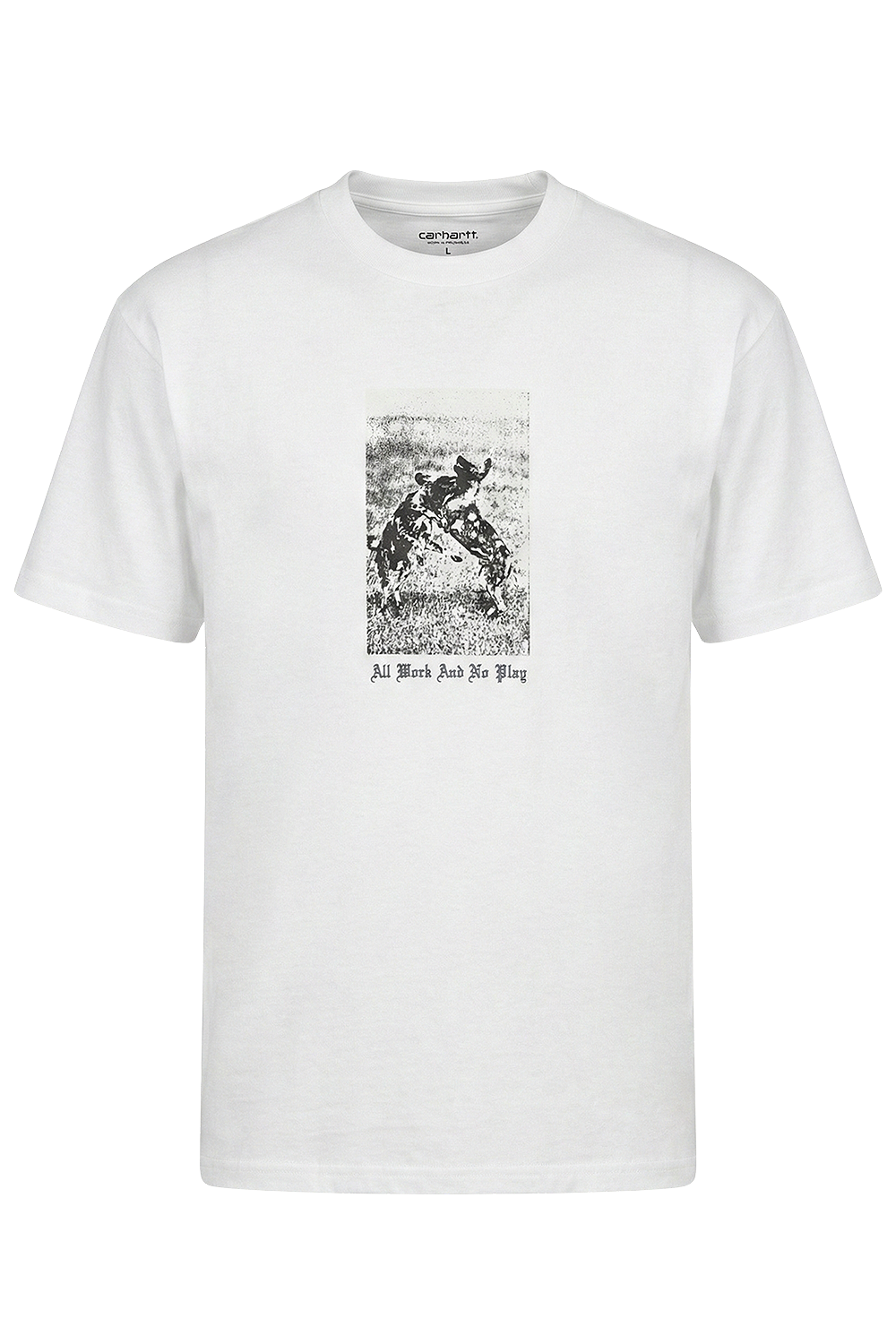 תמונה קידמית של חולצת טי בגזרה משוחררת