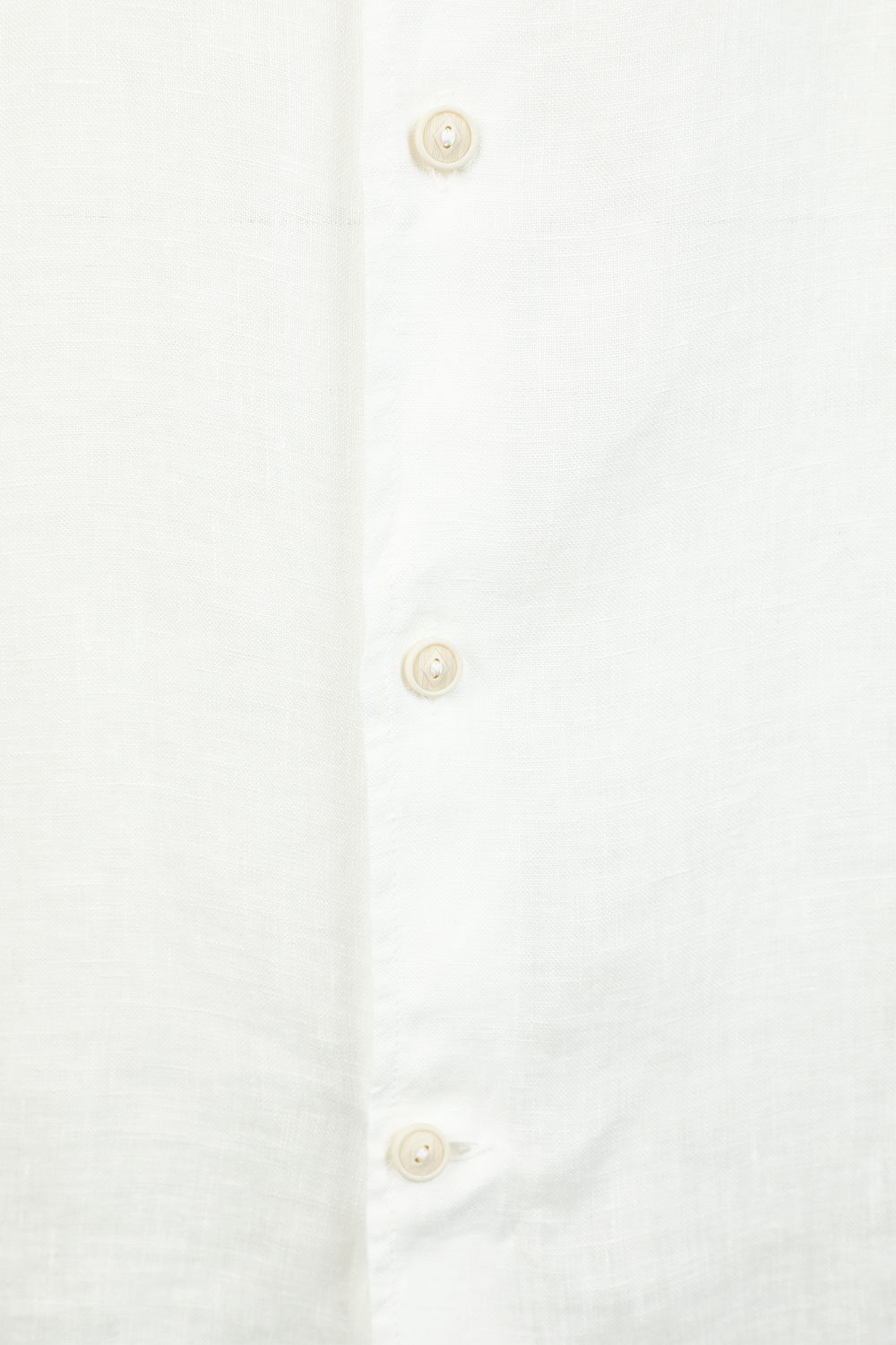 חולצת פשתן מכופתרת בלבן MC2 SAINT BARTH