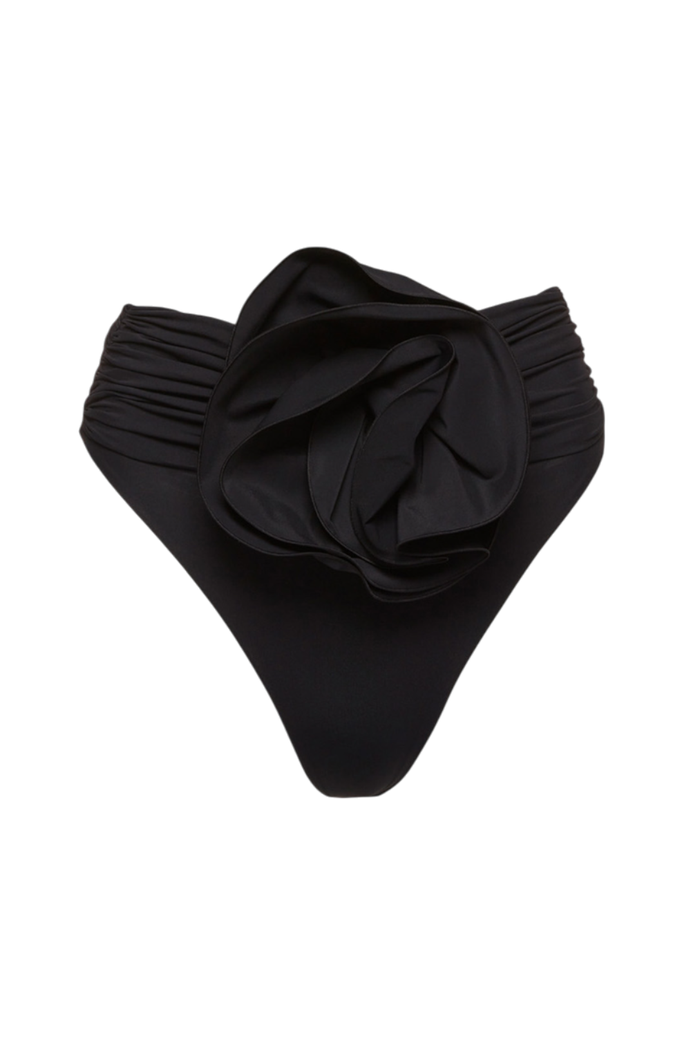 תמונה אחורית של תחתוני בגד ים בגזרה גבוהה