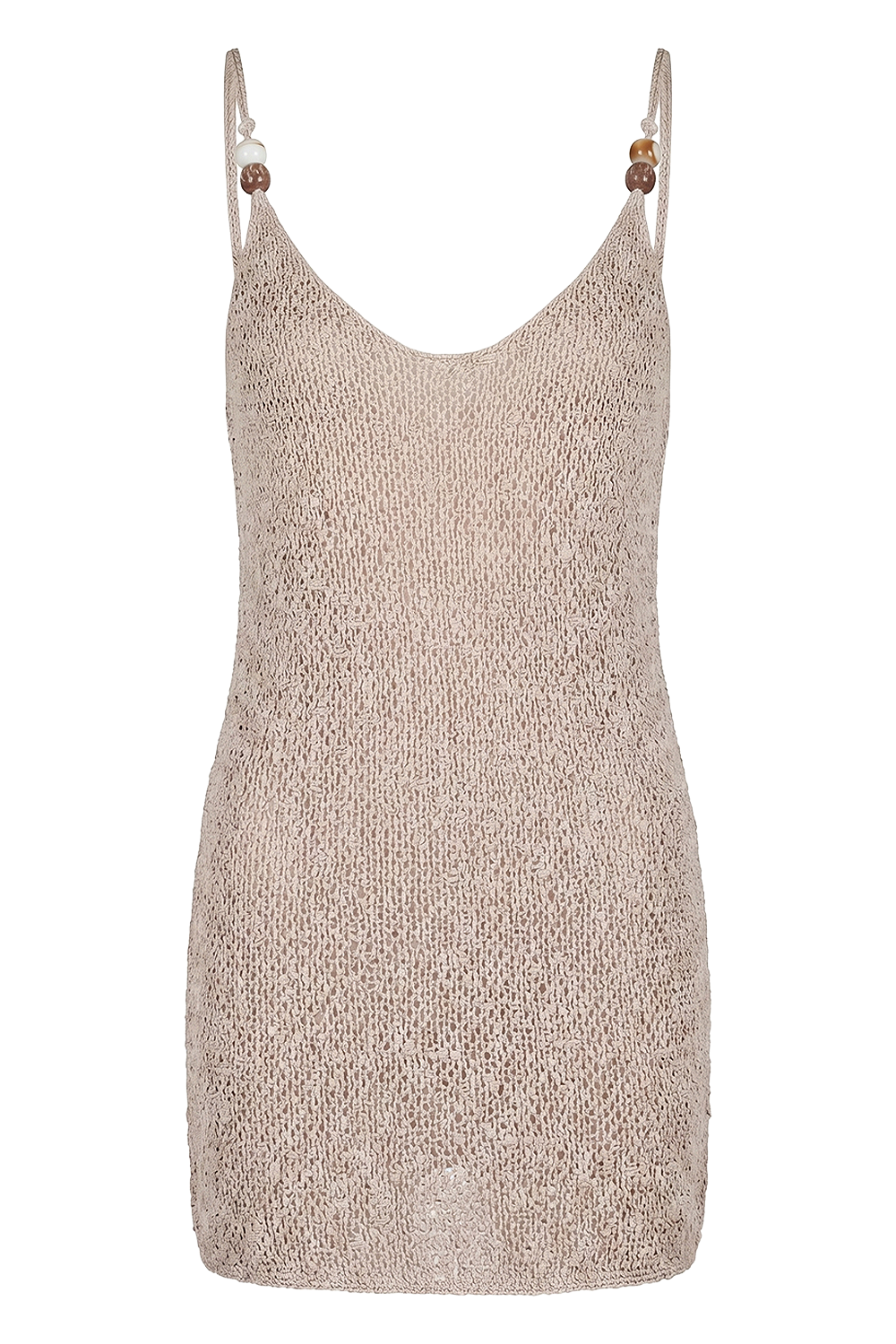 תמונה קידמית של שמלת חוף מיני