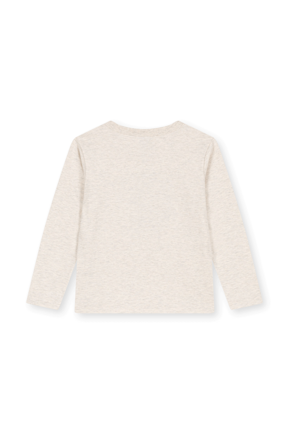 תמונה אחורית של חולצת טי עם שרוולים ארוכים והדפס כלב - גילאי 3-5 שנים