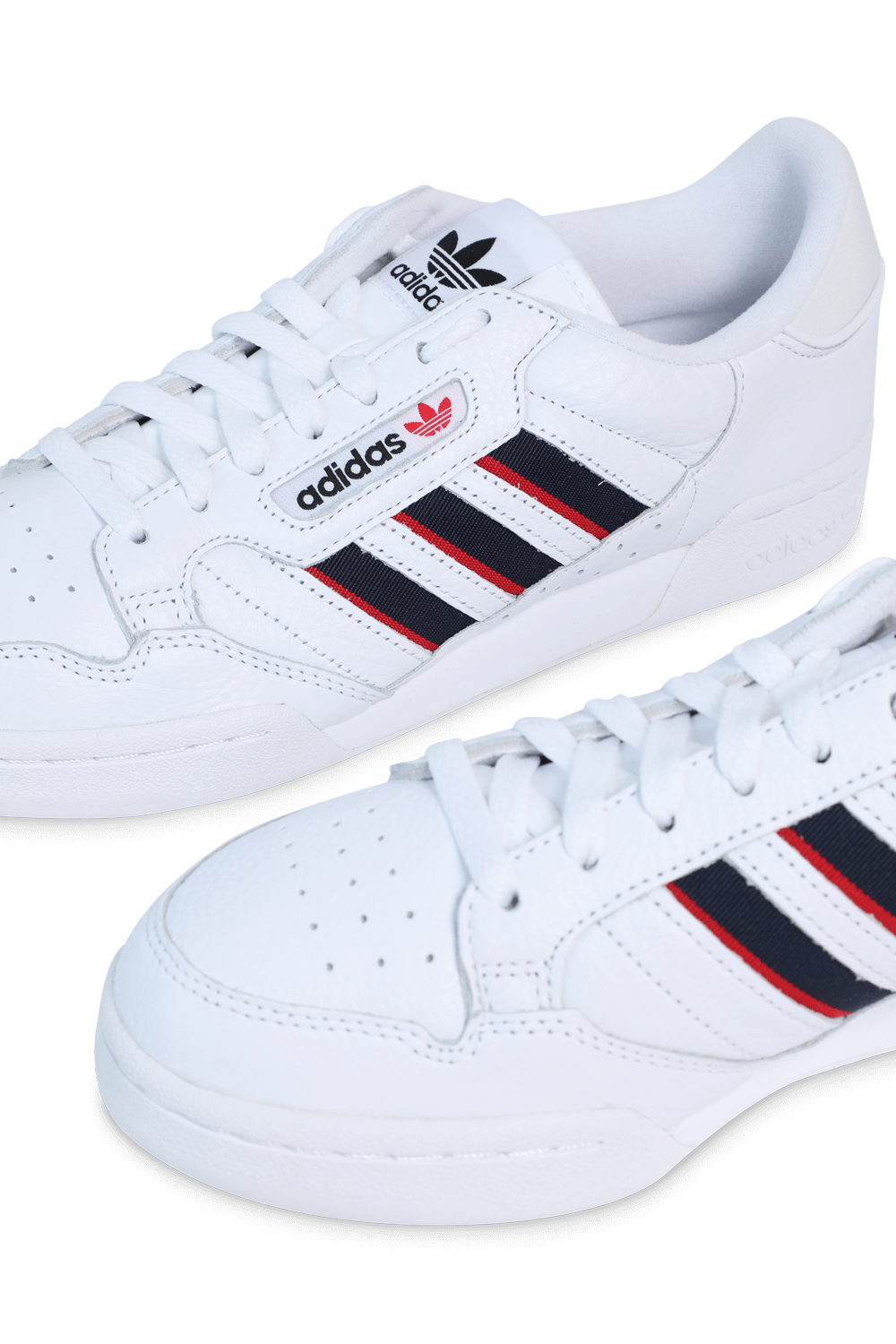 תמונת תקריב של Continental 80 Stripes Shoes in White