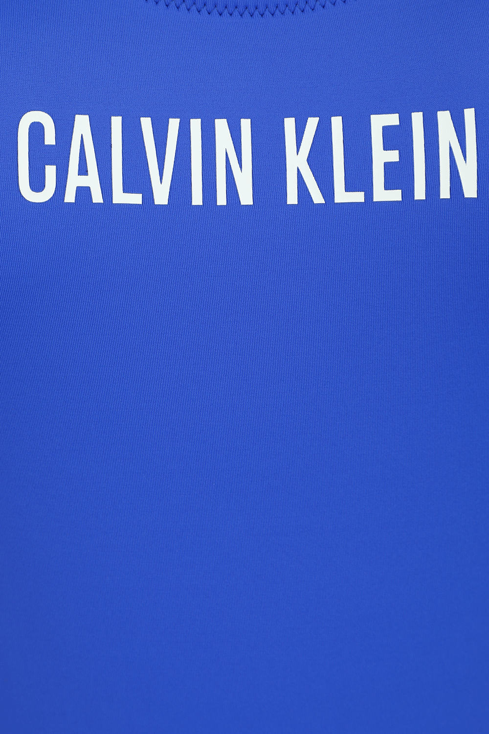 בגד ים שלם כחול עם לוגו CALVIN KLEIN