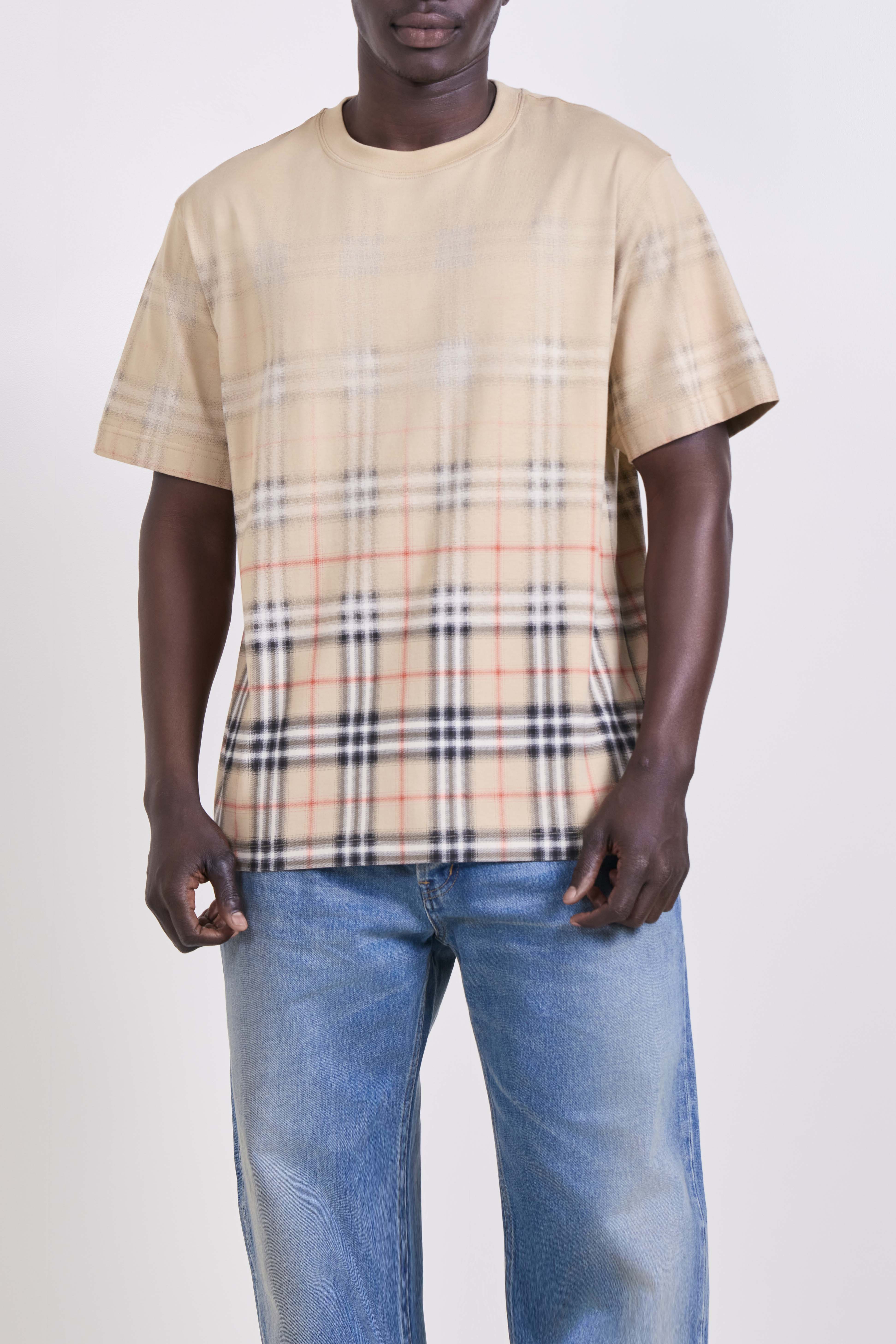 תמונת דוגמן קידמית של חולצת טי