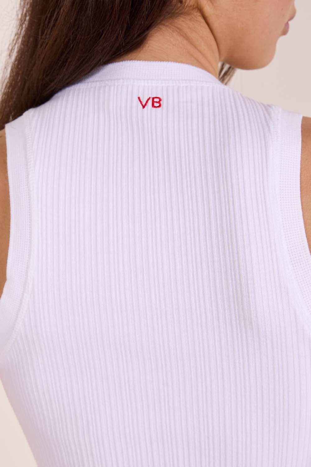 תמונת תקריב דוגמן של גופיית ריב