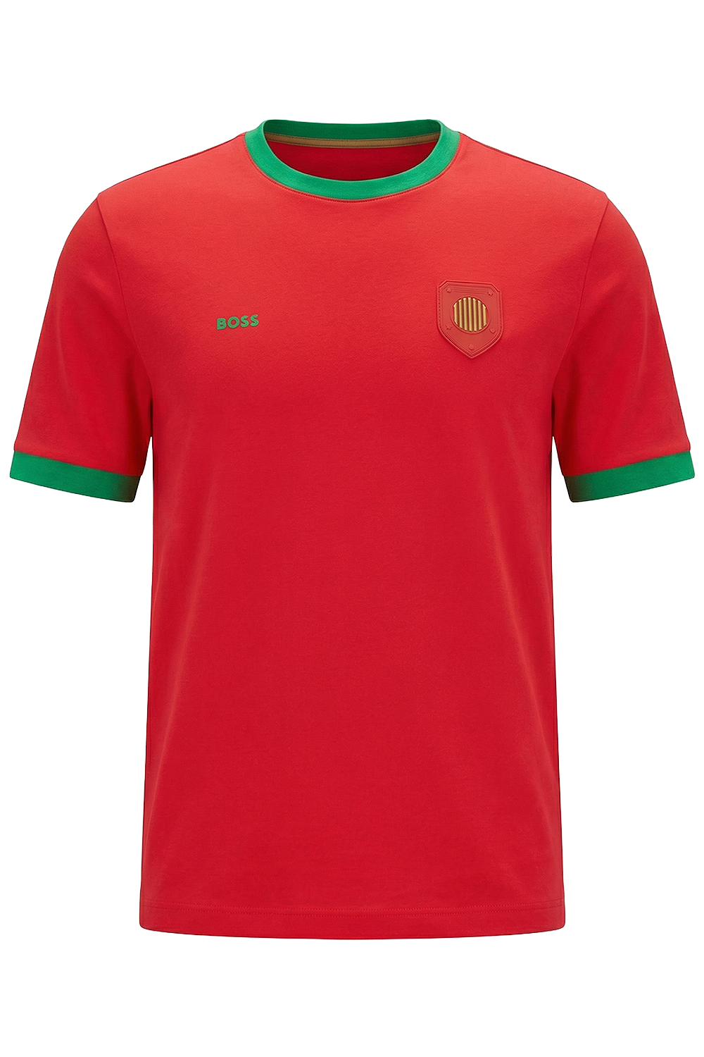 תמונה קידמית של חולצת טי בגזרה ישרה