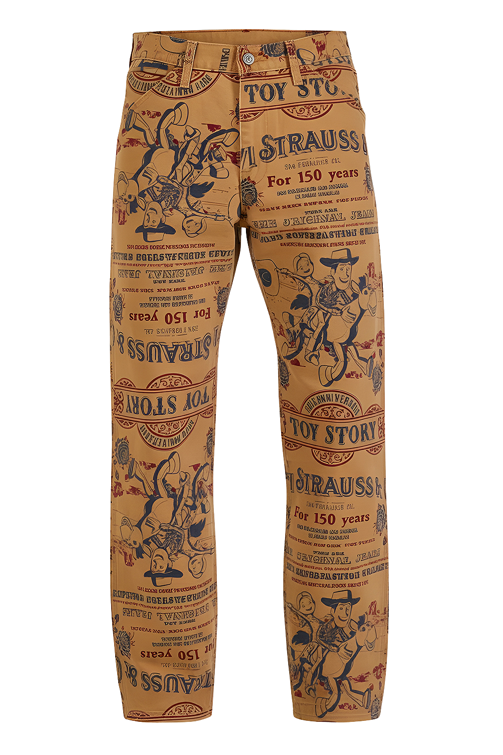 תמונה קידמית של ליוויס X צעצוע של סיפור מכנסי ג'ינס 568