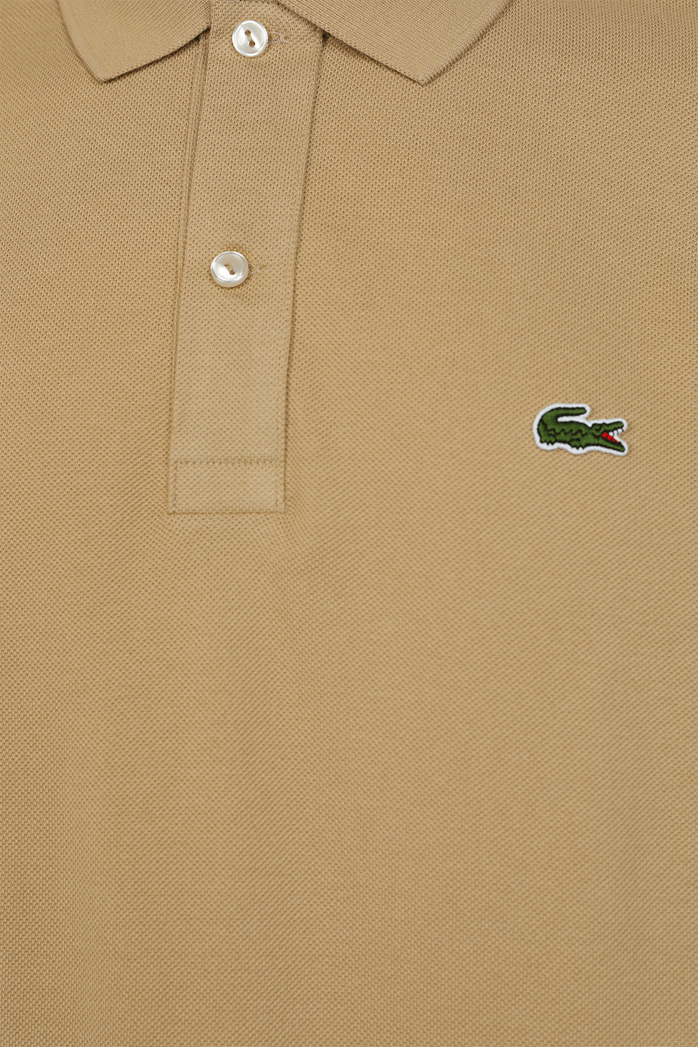 חולצת פולו קצרה עם לוגו תנין רקום LACOSTE