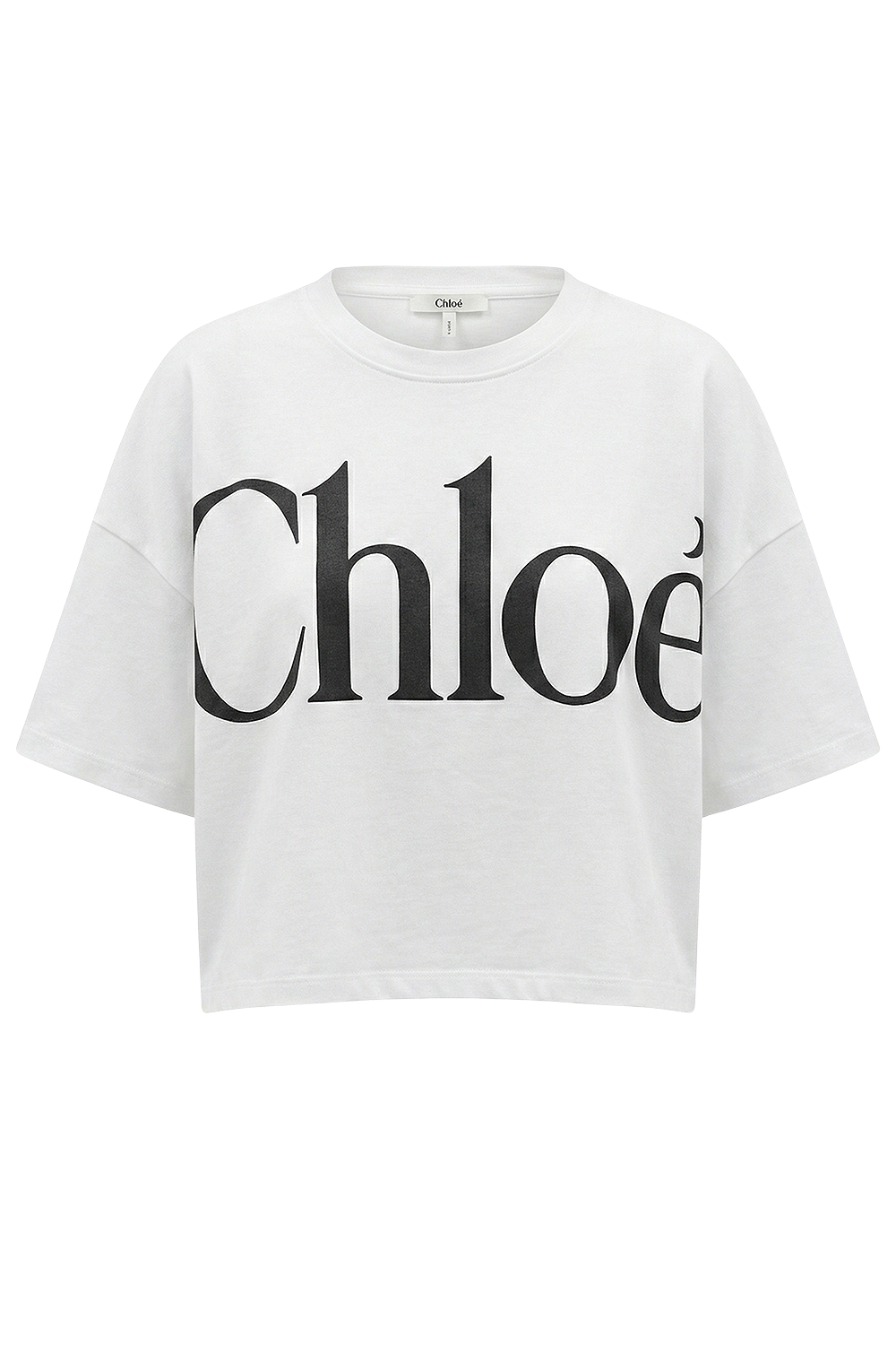 תמונה קידמית של חולצת טי בגזרה מרובעת