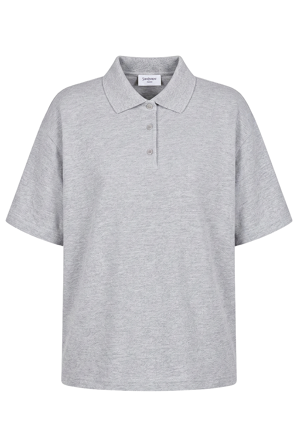 תמונה קידמית של חולצת פולו אוברסייז