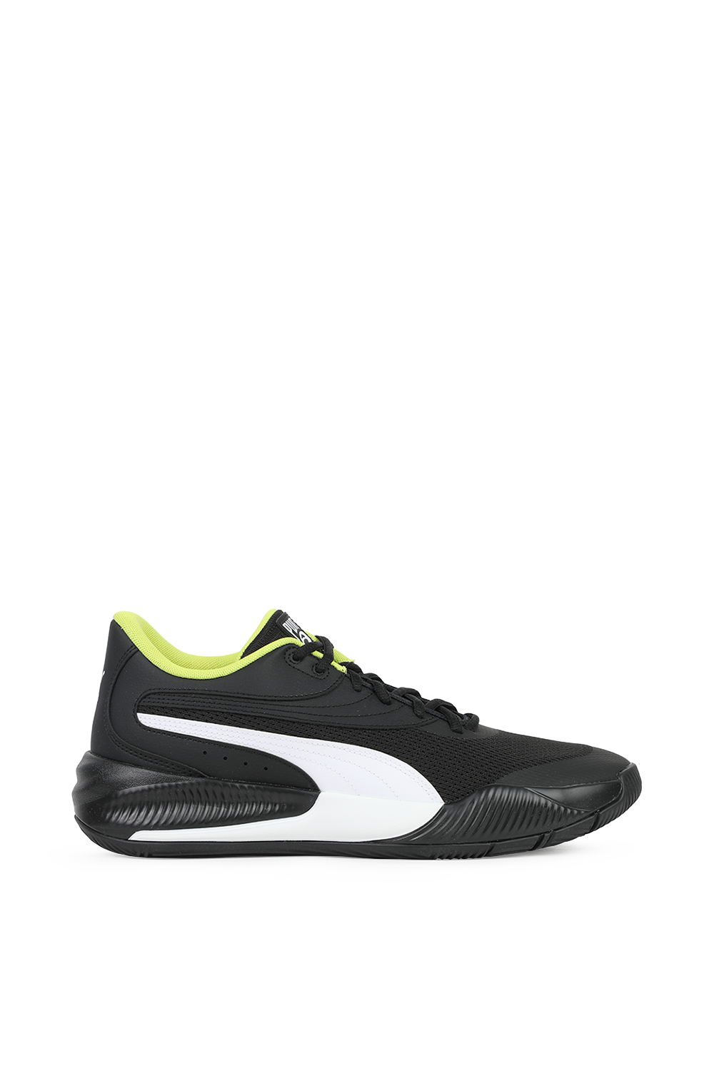 תמונה קידמית של Triple Basketball Shoes in Black and White