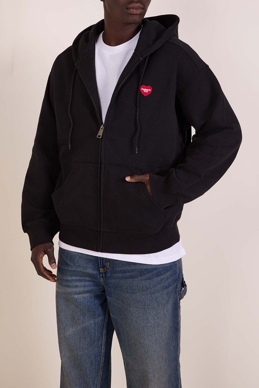 תמונת דוגמן קידמית של קפוצ'ון כותנה