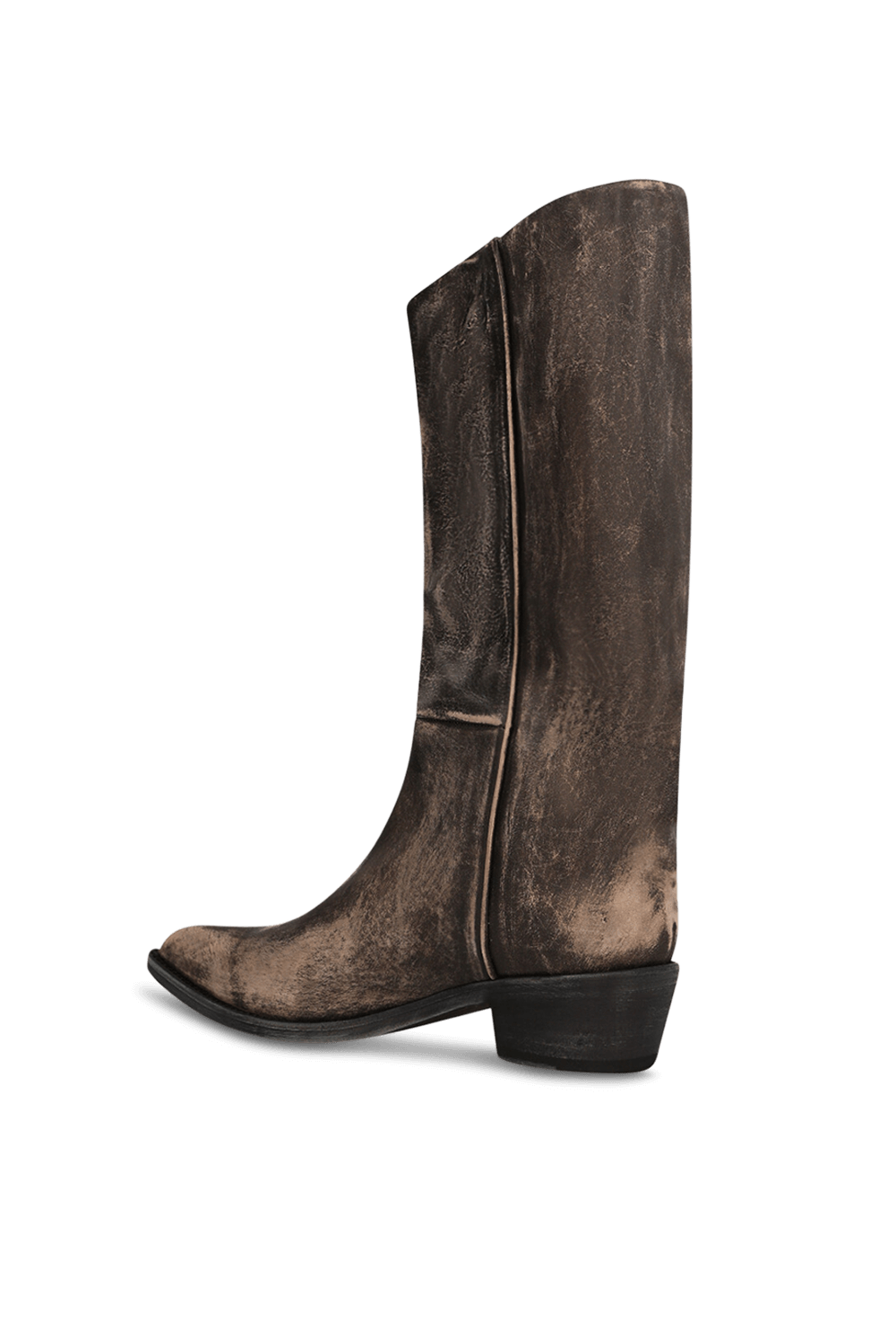 תמונה אחורית של מגפי בוקרים