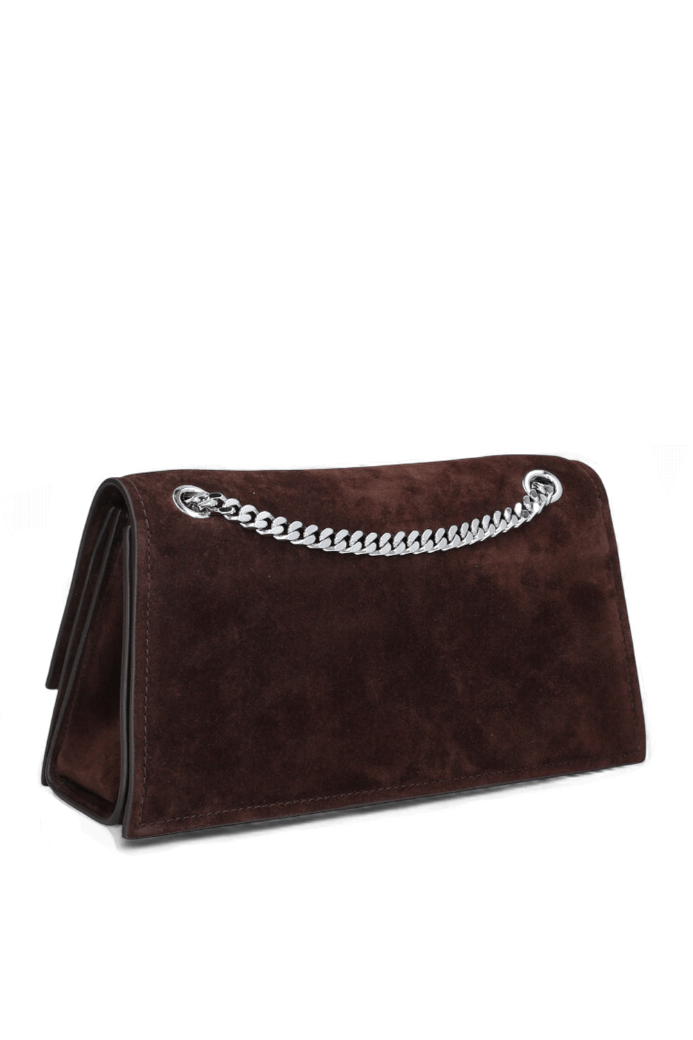 תמונה אחורית של תיק כתף זמש