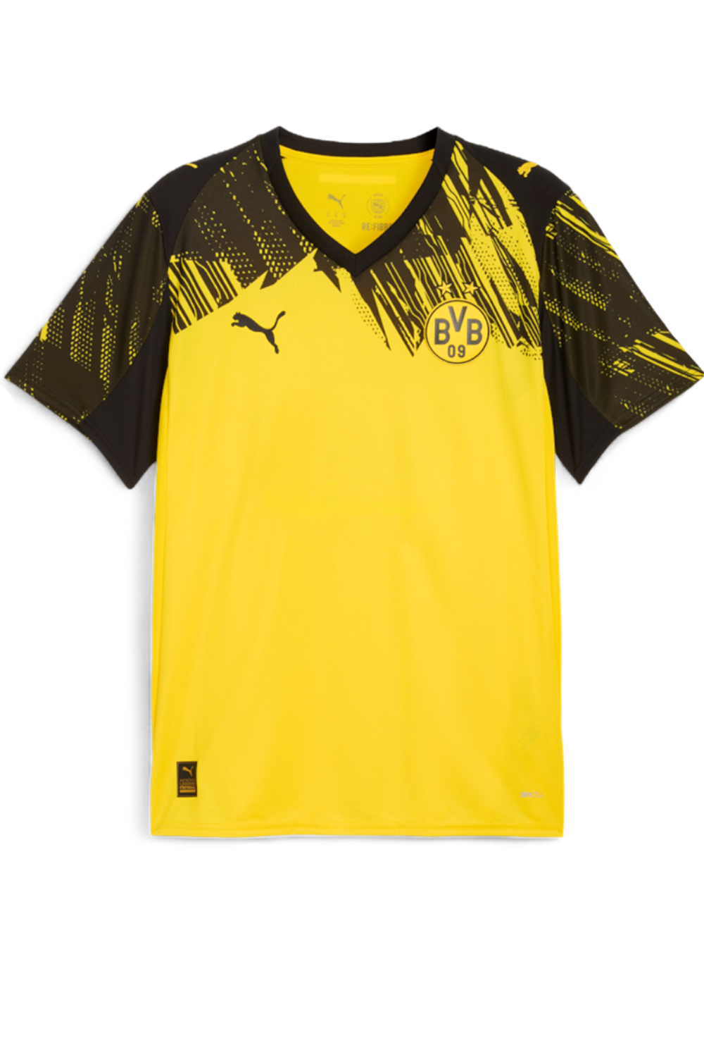 תמונה קידמית של חולצת הבית דורטמונד 2025-26